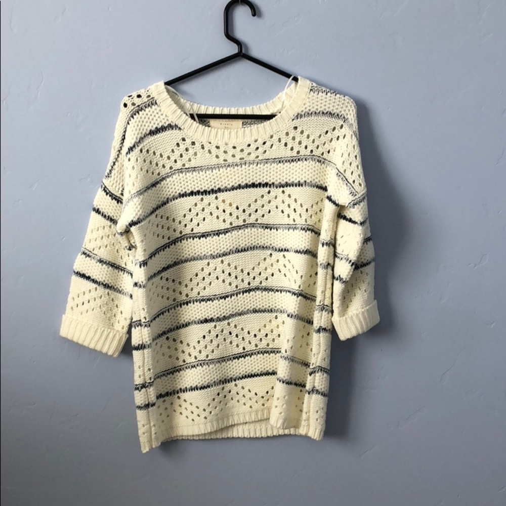 Stripped sweater
